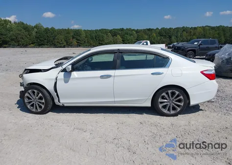 2015 Honda Accord Sport из США, поврежденный, VIN 1HGCR2F59FA166426
